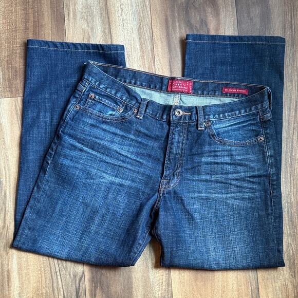 Lucky Brand Dark Blue 361 Vintage Straight Relaxed Jeans - Picture 1 of 5
